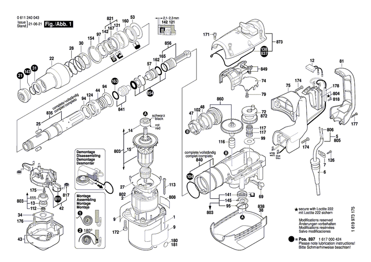 New Genuine Bosch 1610505002 Supporting Disc