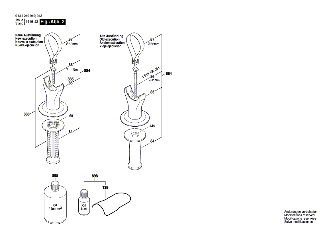 New Genuine Bosch 1610505004 Supporting Disc