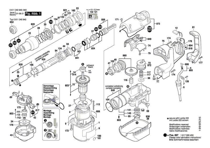 New Genuine Bosch 1610505004 Supporting Disc