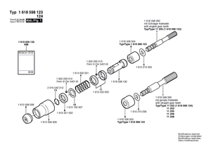 New Genuine Bosch 1610508004 Backup ring