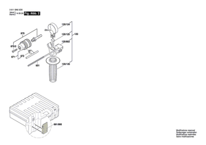 New Genuine Bosch 1610522015 Air-Deflector Ring