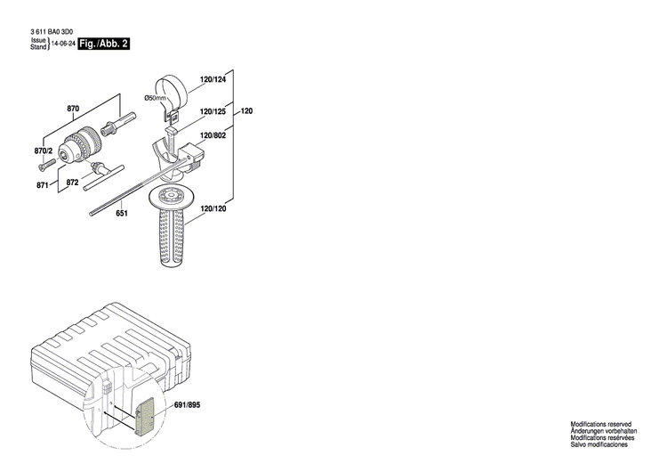 New Genuine Bosch 1610522015 Air-Deflector Ring