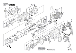 New Genuine Bosch 1610522015 Air-Deflector Ring