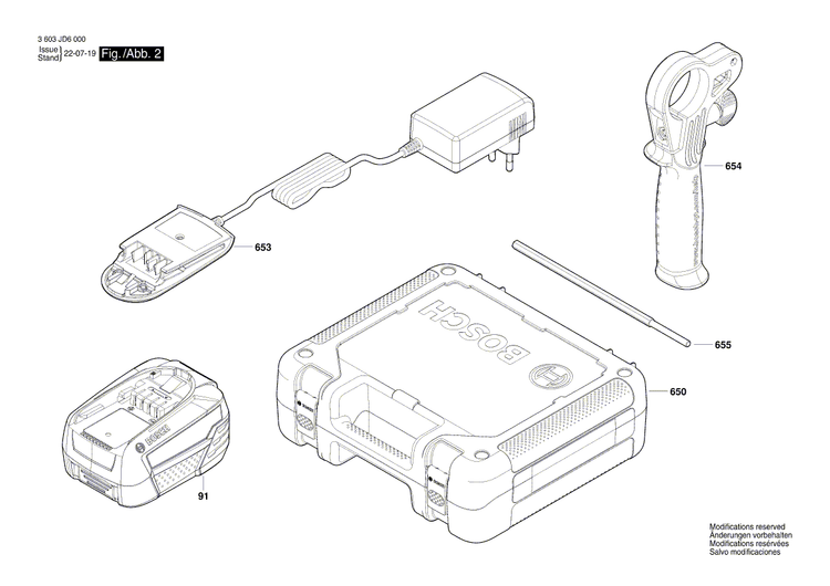 New Genuine Bosch 1610551005 Holding Plate