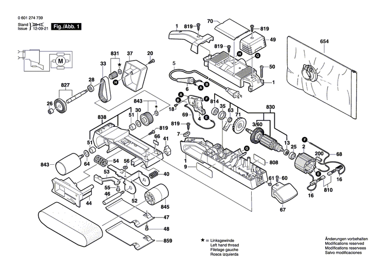 New Genuine Bosch 1610712034 Shrinkable Tube