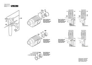 New Genuine Bosch 1610905013 groove ball bearing