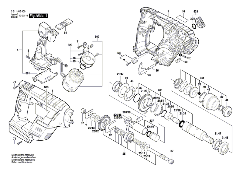 New Genuine Bosch 1610913024 Thrust Needle Rim