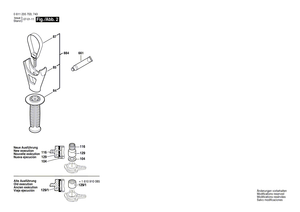 New Genuine Bosch 1611015047 Sealing Frame