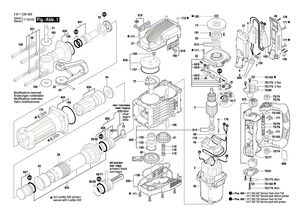 New Genuine Bosch 1611015059 Sealing Frame