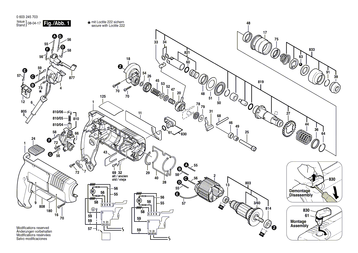 New Genuine Bosch 1611110391 Reference Plate