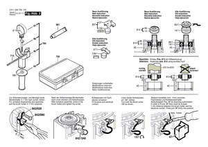 New Genuine Bosch 1611110801 Sticker