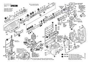 New Genuine Bosch 1611110801 Sticker
