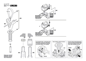 New Genuine Bosch 1611110894 Manufacturer's nameplate