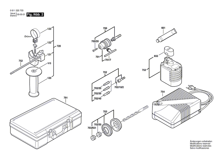 New Genuine Bosch 1611110909 Manufacturer's nameplate