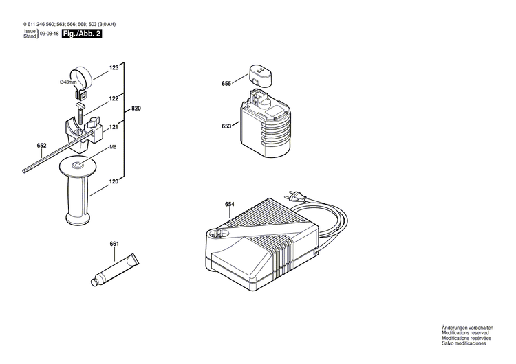 New Genuine Bosch 1611110A36 Reference Plate
