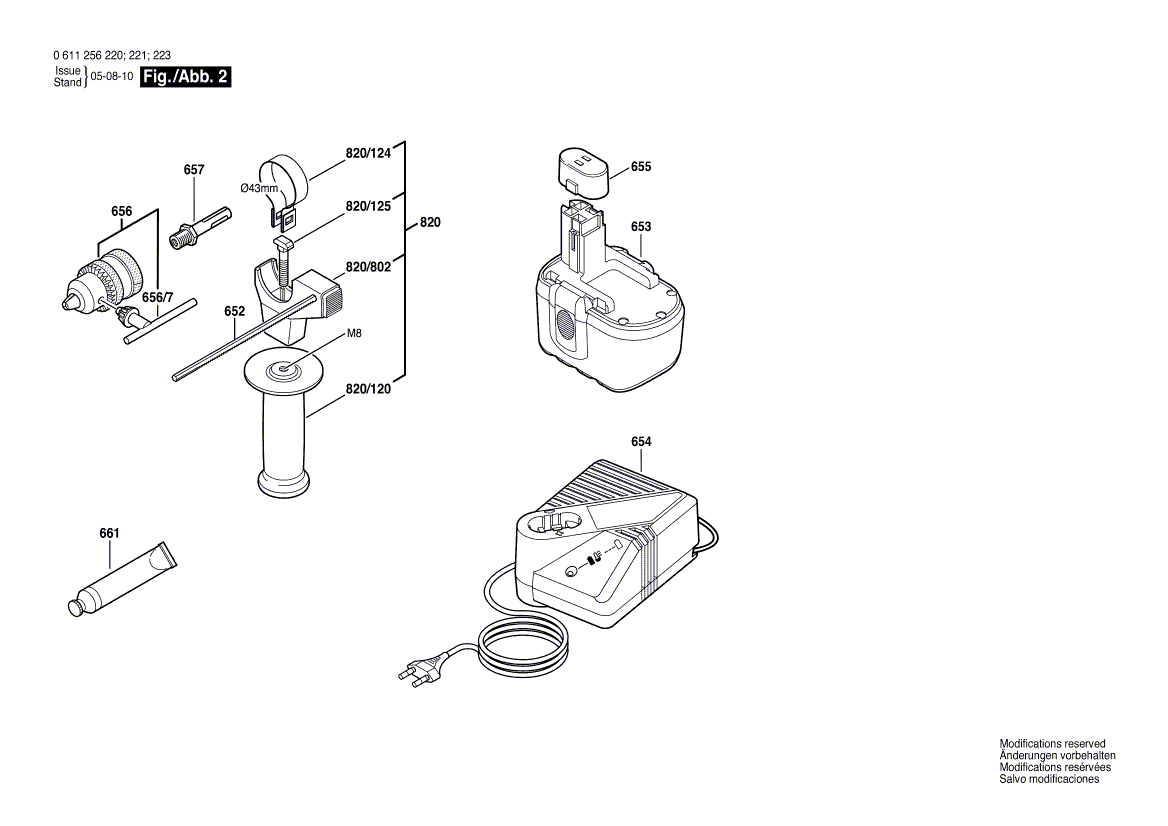 New Genuine Bosch 1611110A71 Reference Plate