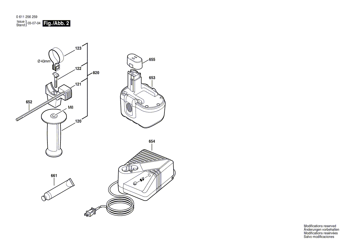 New Genuine Bosch 1611110A88 Warning Plate