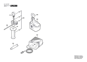 New Genuine Bosch 1611110A88 Warning Plate