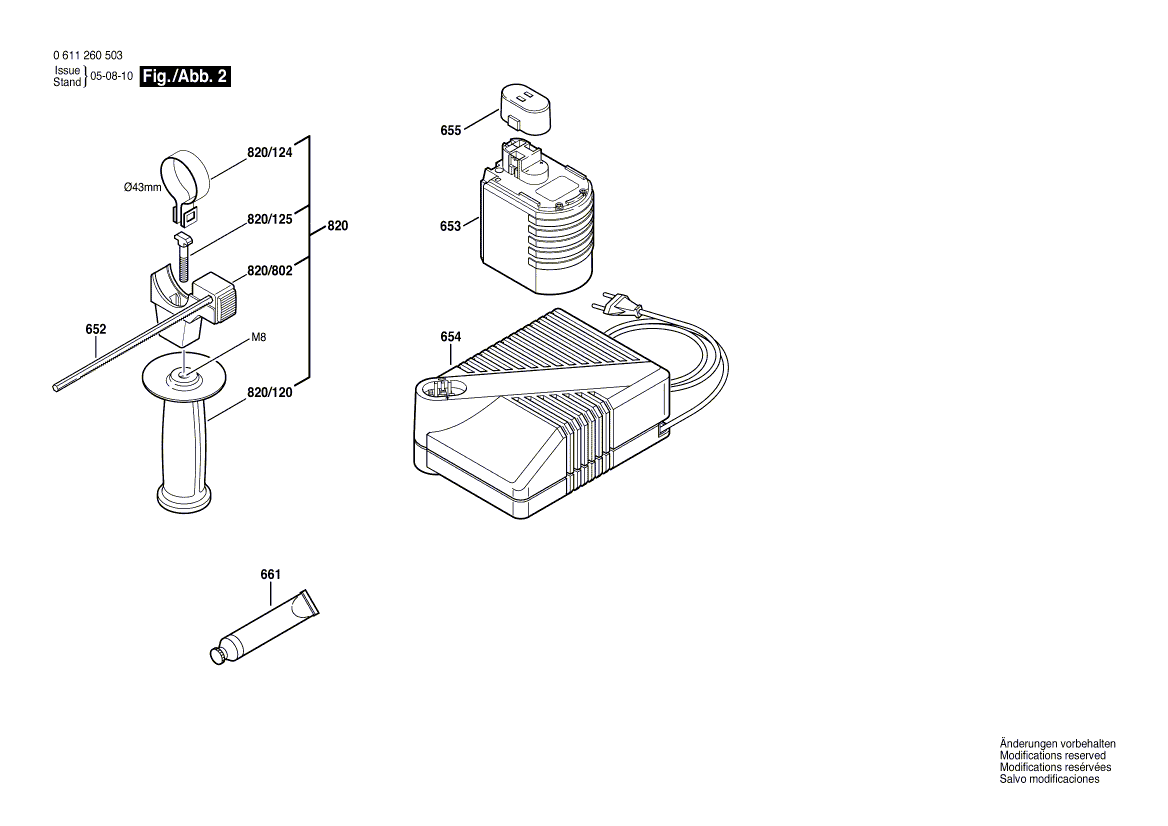 New Genuine Bosch 1611110A92 Reference Plate