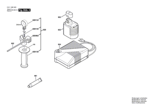 New Genuine Bosch 1611110A92 Reference Plate