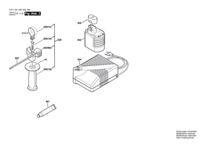 New Genuine Bosch 1611110A98 Reference Plate