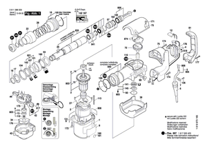New Genuine Bosch 1611110D05 Sticker