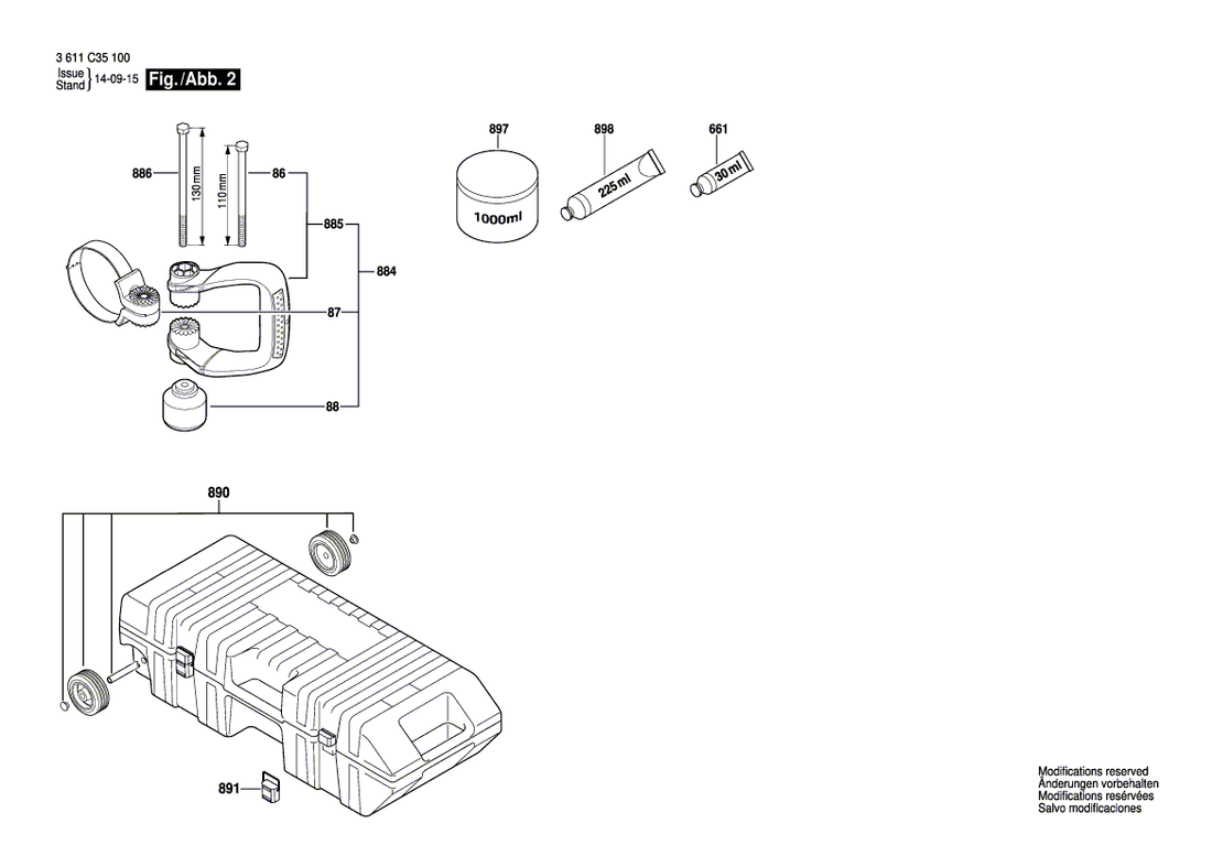 New Genuine Bosch 1611110D43 Sticker