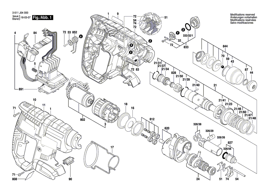 New Genuine Bosch 1611110W68 Reference Plate