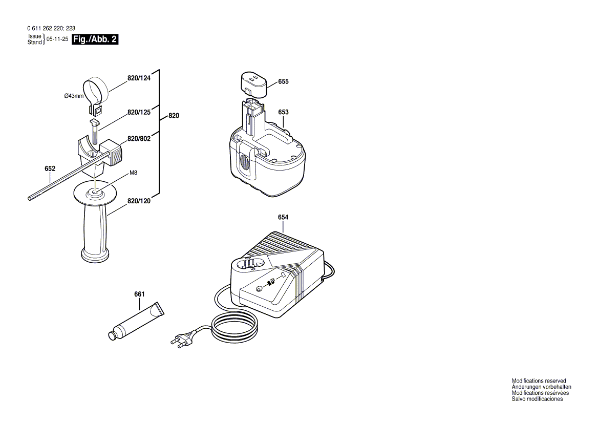 New Genuine Bosch 1611110X15 Reference Plate