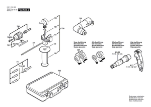 New Genuine Bosch 1611110X31 Manufacturer's nameplate