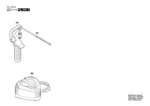 New Genuine Bosch 1611110Z18 Manufacturer's nameplate