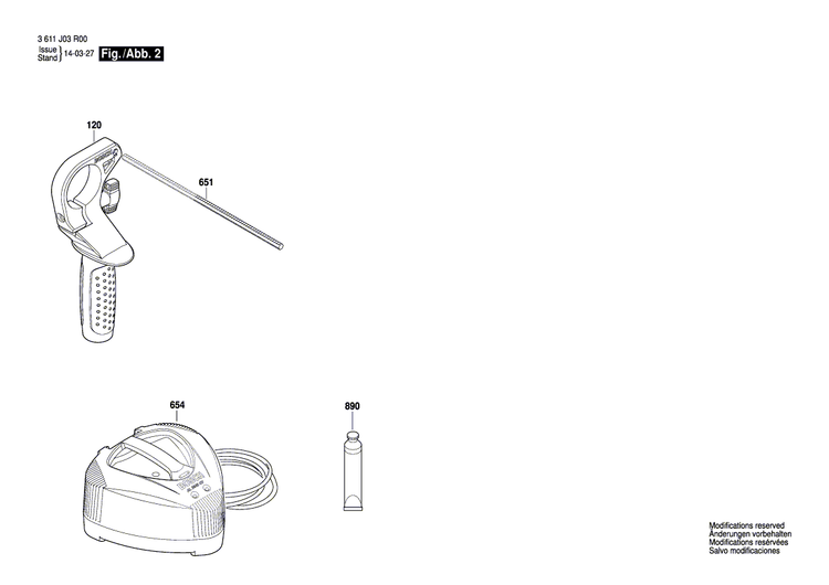 New Genuine Bosch 1611110Z32 Sticker