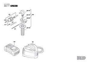 New Genuine Bosch 1611110Z55 Manufacturer's nameplate