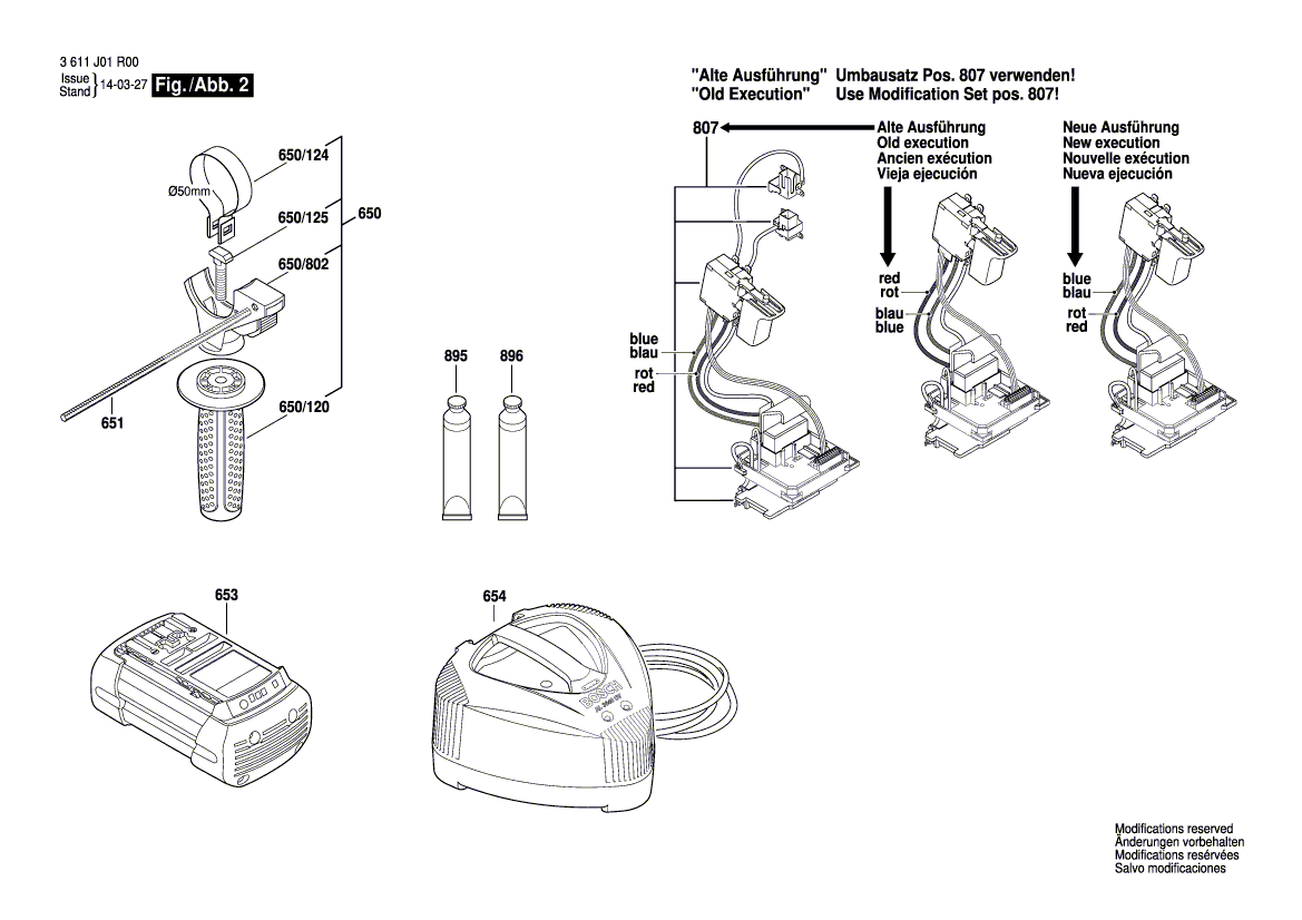 New Genuine Bosch 1611110Z57 Manufacturer's nameplate