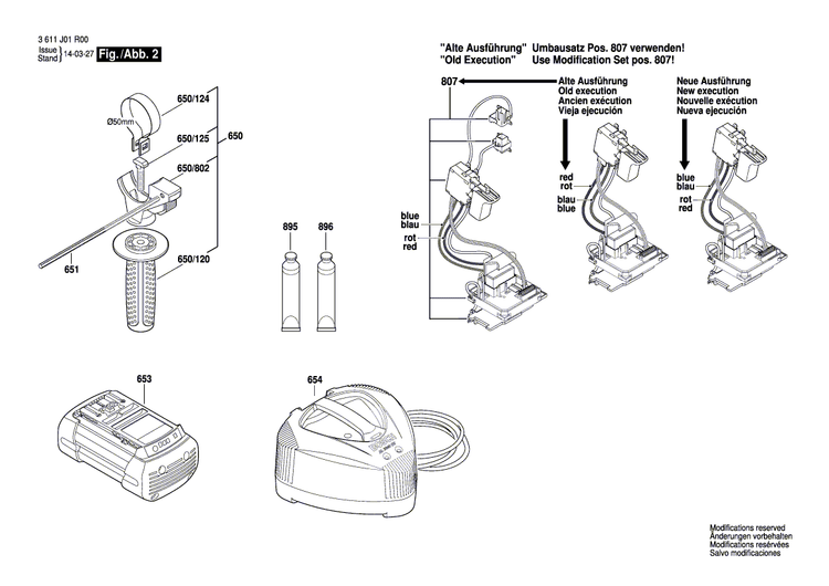New Genuine Bosch 1611110Z57 Manufacturer's nameplate