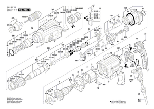 New Genuine Bosch 1611110Z97 Manufacturer's nameplate