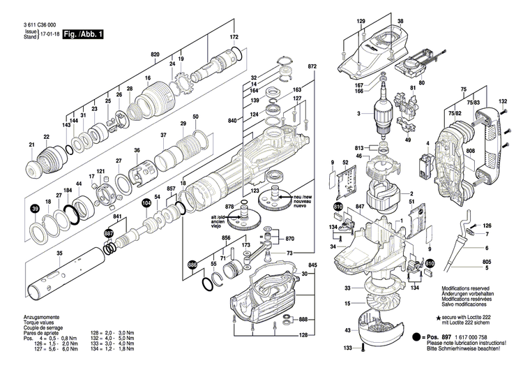 New Genuine Bosch 161111A074 Sticker