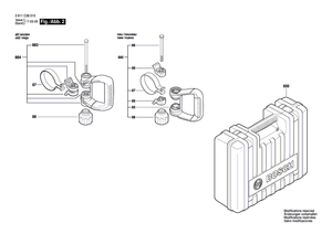 New Genuine Bosch 161111A077 Warning Plate