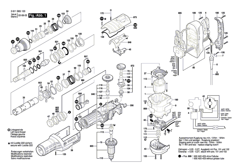 New Genuine Bosch 161111A093 Sticker
