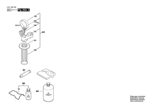 New Genuine Bosch 1611329020 Fixing Plate