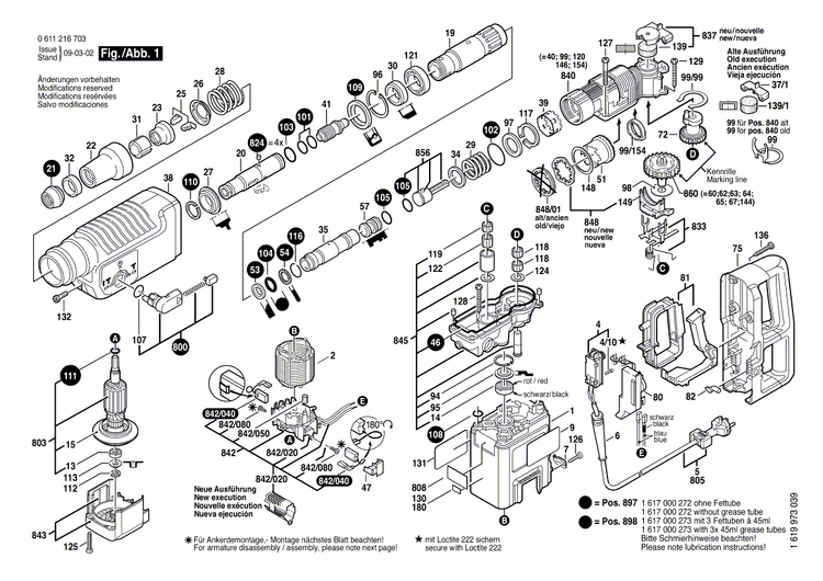 New Genuine Bosch 1612026043 Switch-Pawl