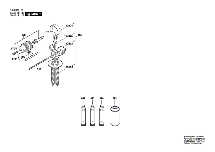 New Genuine Bosch 1612026156 Knob