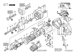 New Genuine Bosch 1613001008 Depth-Gauge