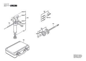 New Genuine Bosch 1613103006 Piston Pin