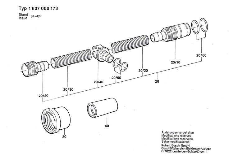 New Genuine Bosch 1613386028 Fitting
