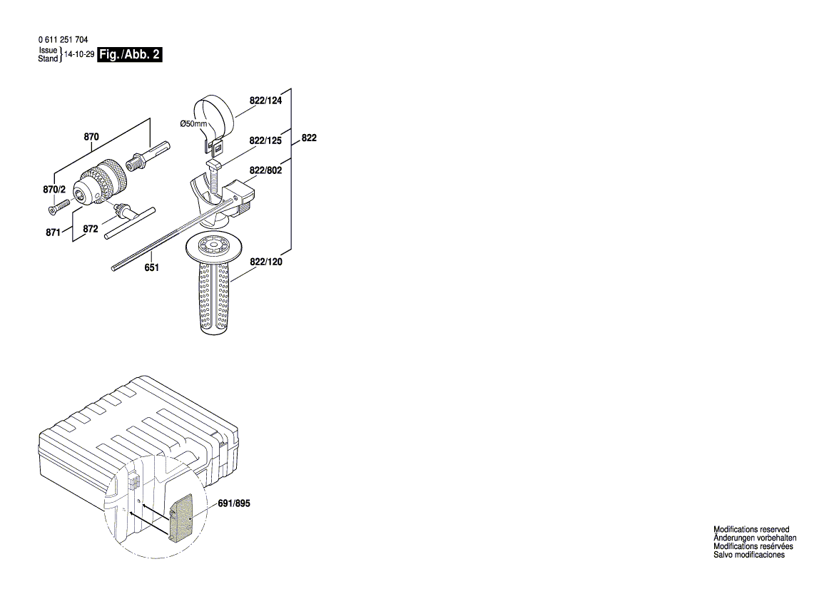 New Genuine Bosch 1614010232 Armature