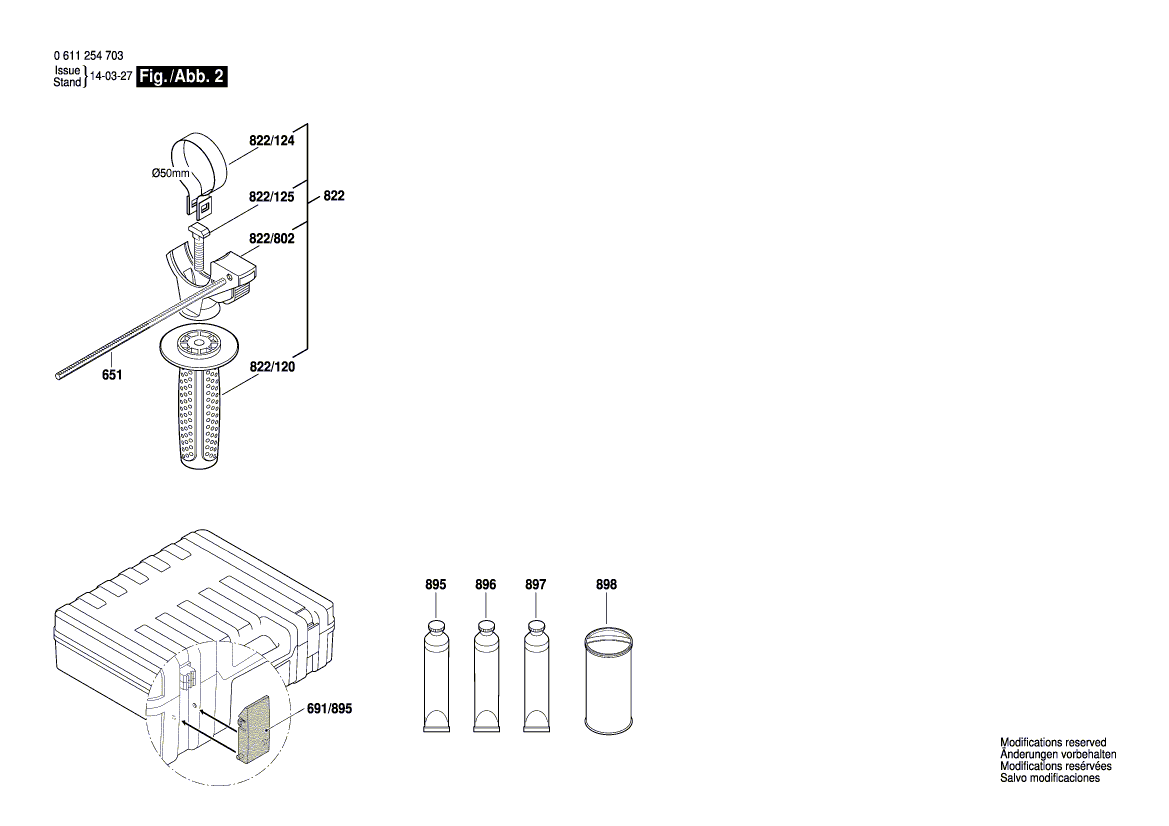 New Genuine Bosch 1614010233 Armature
