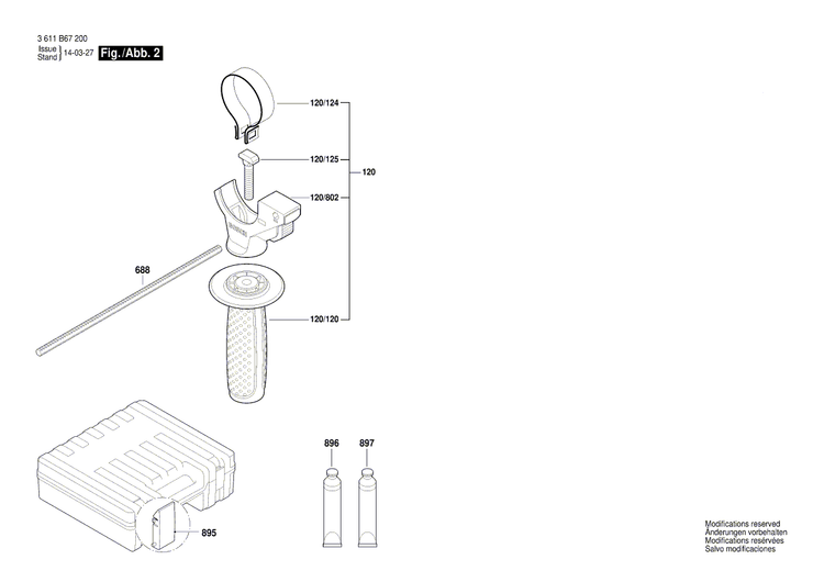 New Genuine Bosch 1614010270 Armature