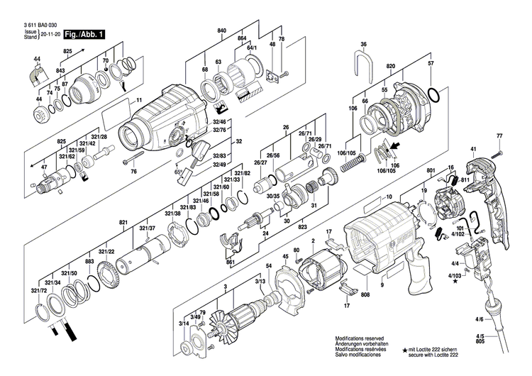 New Genuine Bosch 1614010276 Armature