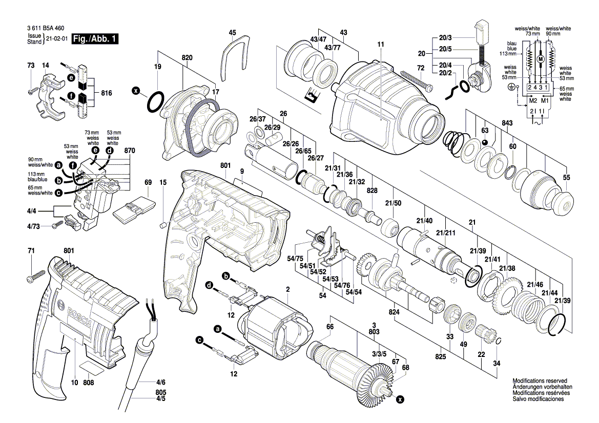 New Genuine Bosch 1614010714 Armature